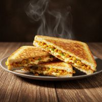 Aaloo Masala Cheese Grilled Sandwich (2 Slice)