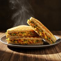 Aaloo Masala Grilled Sandwich (2 Slice)