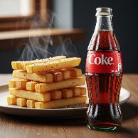 Add On Meal Fries (S) + Coke (300 ML)