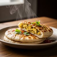 Aloo Kulcha (Butter)