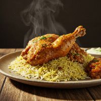 Arabic Chicken Khapsa Rice
