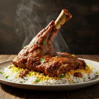 Arabic Mutton Raan Mandi