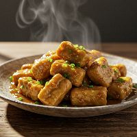 Asian Soya in Ginger Garlic