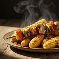 Babycorn Mushroom Tikka