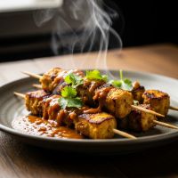 Balinese Paneer Satay