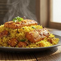 Basa Fish Tikka Biryani