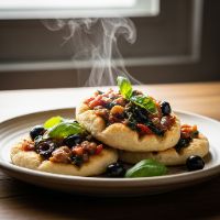 Basil Olives Kulcha