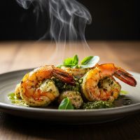 Basil Pesto Kebab (Chicken)