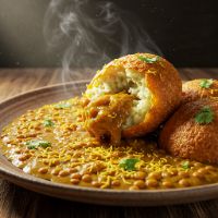 Batata Wada Sambhar