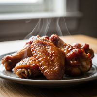 BBQ Glazed Chicken Wings (2 Pcs)