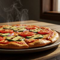 BBQ Veg. Pizza