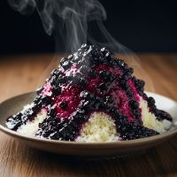 Black Current Falooda