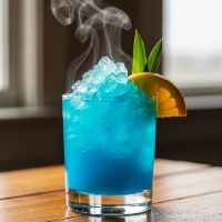 Blue ocean Moctail