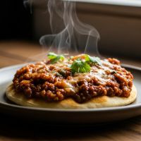 Bombay Masala Pizza (Veg.)