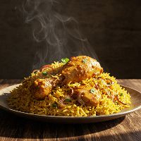 Boneless Chicken Hyderabadi Biryani