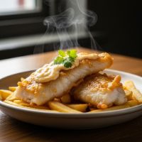 British Beer Batter Fish and Chips