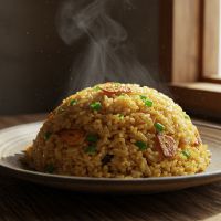 Burn Garlic Rice