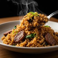 Burnt Garlic Fried Rice (Half)