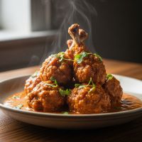 Butter Chicken Lollipop