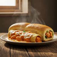 Butter Chicken Roll