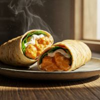 Butter Chicken Wrap