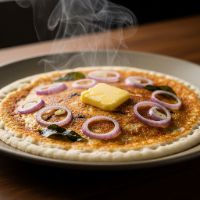 Butter Onion Rava Dosa