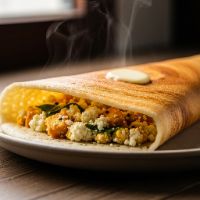 Butter Paneer Dosa