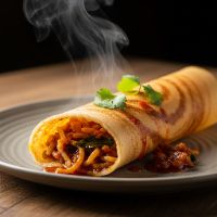 Butter Schezwan Dosa