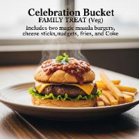 Celebration Bucket FAMILY TREAT (Veg)