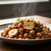 Channa Garlic