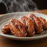 Charcoal Korean Chicken Wings (5pcs)