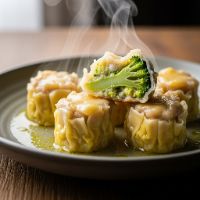 Cheese Broccoli Dimsum