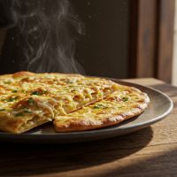 Cheese Garlic Naan Plain