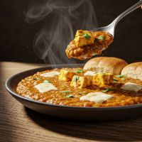Cheese Paneer Pav Bhaji