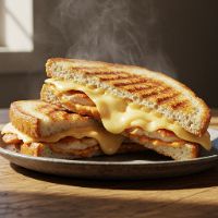 Cheesy Chicken Grilled Sandwich