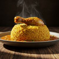 Chicken's Moradabadi Special Rice (Half)