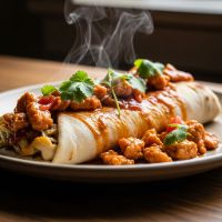 Chicken Afghani Shawarma