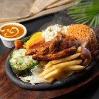 Chicken Barbeque Hot Pan Sizzler