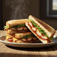 Chicken BBQ Grilled Sandwich (3 Slice)