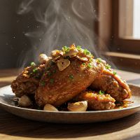 Chicken Burnt Garlic