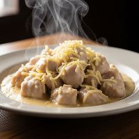 Chicken Cheese Cream In Dry