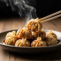 Chicken Cheese Deep Fry Momo's (8 Pcs.)