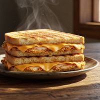 Chicken Cheese Grill Sandwich