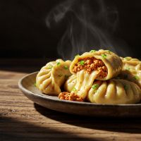 Chicken Cheese Momos