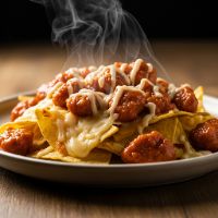 Chicken Cheese Nachos