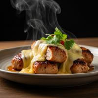 Chicken Cheesey Kebab