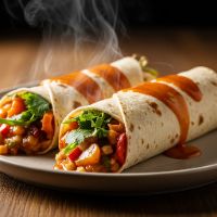 Chicken Cheesy Loaded Wrap