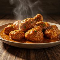 Chicken Chilli Dry Gravy Half