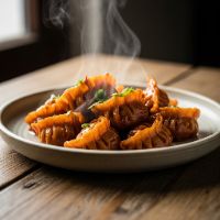 Chicken Chilli Momo's (8 Pcs.)