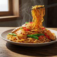 Chicken Chilli Noodles (Full)